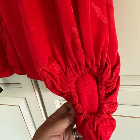 Rat & Boa Red Mini Dress - Picture 9 of 12